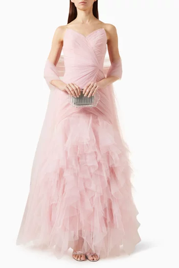 Tiered Dress in Tulle