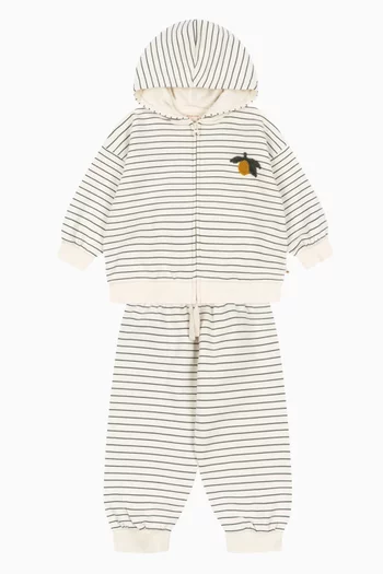 Amio Striped Hoodie