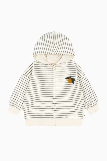 Amio Striped Hoodie