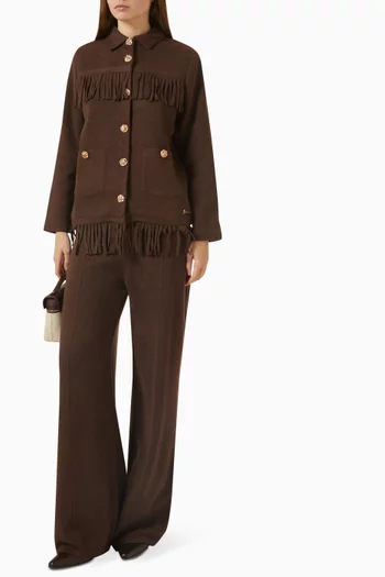 Foldover Knit Pants