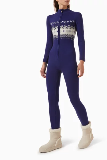 Fair Isle Knit Cardigan