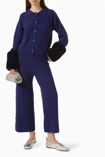 Knit Culotte Pants