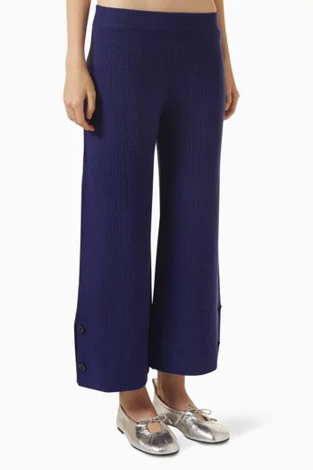 Knit Culotte Pants
