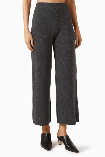 Knit Culotte Pants
