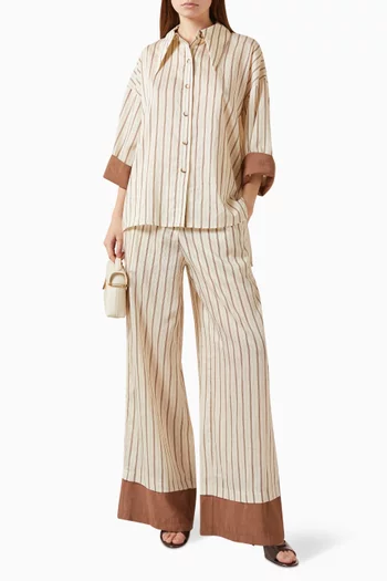 Shirt & Pants Two-piece Set