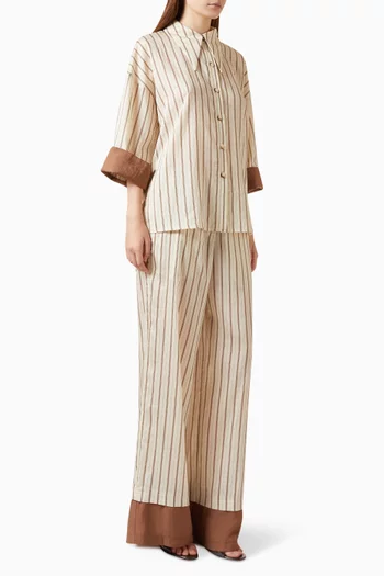 Shirt & Pants Two-piece Set
