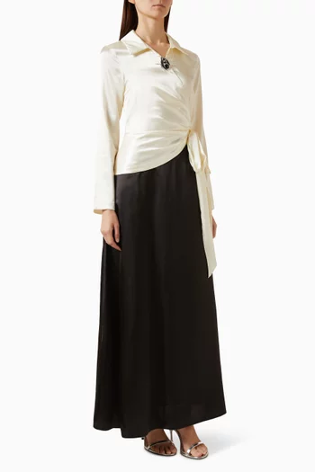 Draped Dress