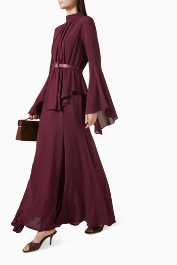 Belted Maxi Dress