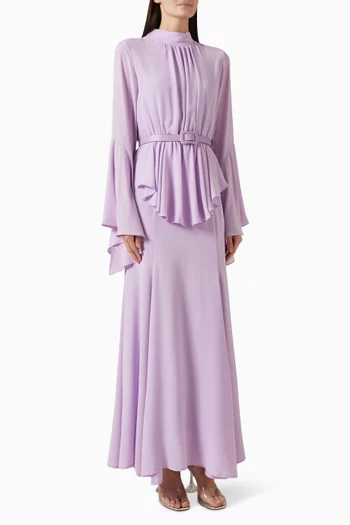 Belted Maxi Dress