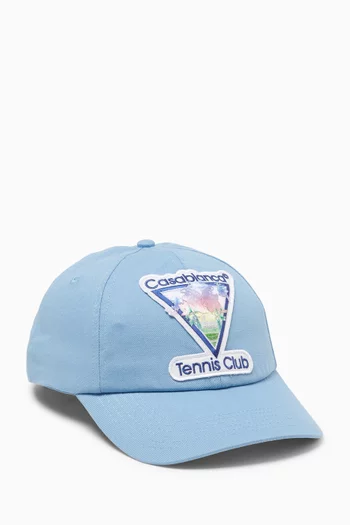 Tennis Club Icon Cap in Cotton