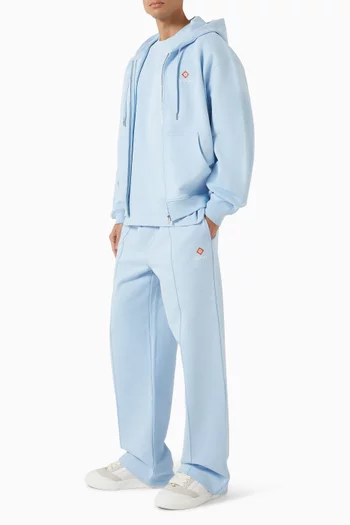 Classic Pintuck Sweatpants in Cotton-jersey