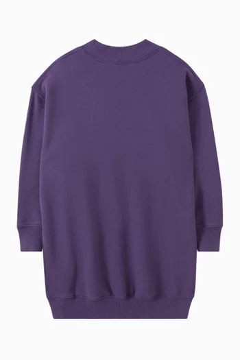 Polo Bear Fleece Mock Neck Dress