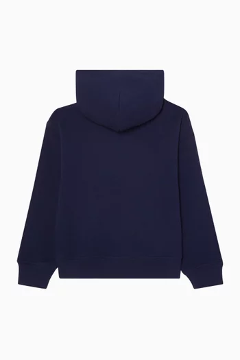 Big Fit Logo Hoodie in Fleece