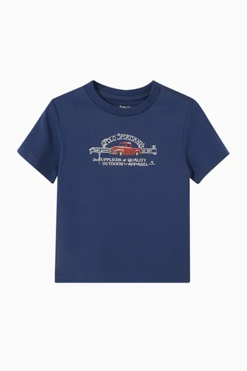 Graphic-print T-shirt in Cotton-jersey