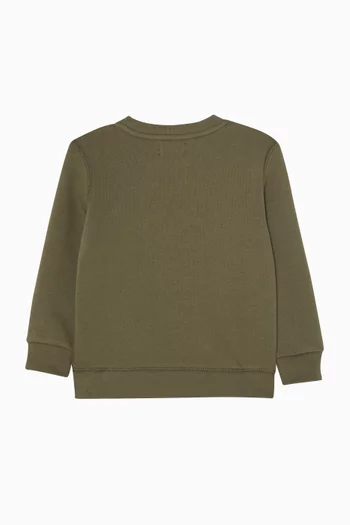 Polo Bear Sweatshirt in Cotton Blend