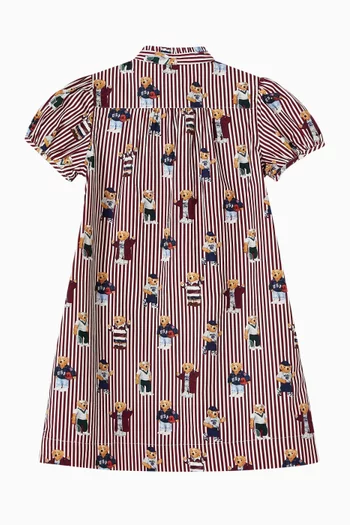 Printed Shirt Dress