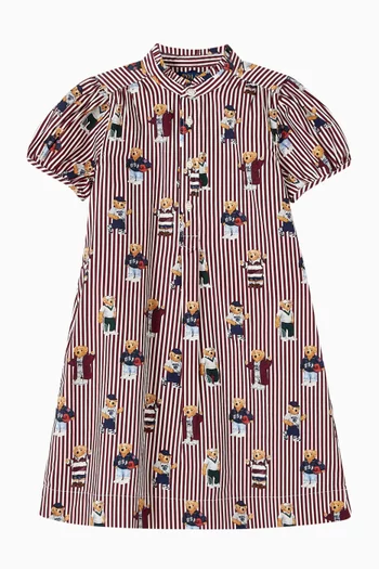 Printed Shirt Dress