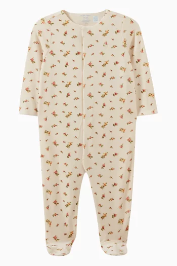 Floral All-In-One Pyjamas