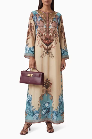 Desiree Kaftan in Bemberg Crepe