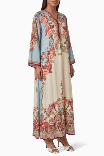 Ceclia Kaftan in Bemberg Crepe