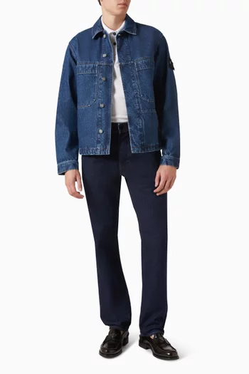 Biker Jacket in Denim