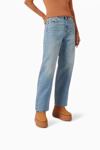 Nama Wedge Ankle 80 Boots in Suede