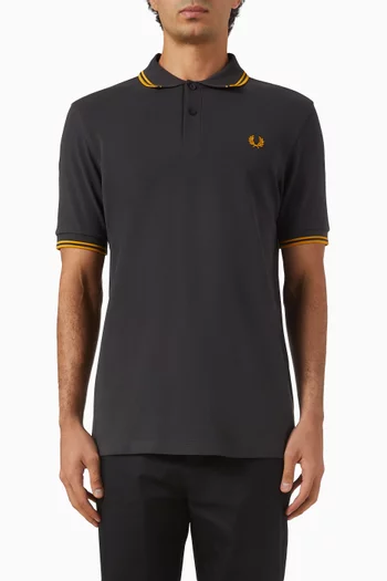 Twin Tipped Polo Shirt in Cotton