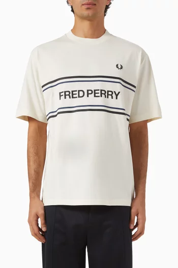 Logo-print T-shirt in Cotton