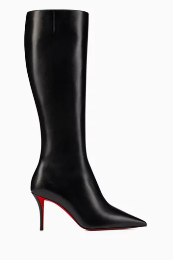Miss Z 100 Knee-high Boots in Leather