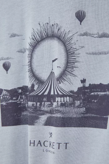 Festival Wheel Graphic T-Shirt