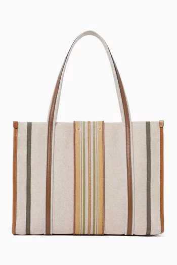 Medium Woody Loop Tote Bag in Canvas
