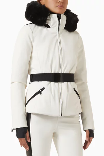 Hida Faux Fur Ski Jacket