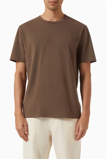 Garment-dye T-shirt in Cotton