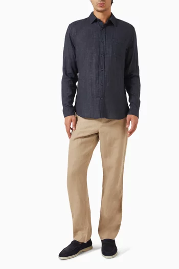 Double Faced Shirt in Cotton