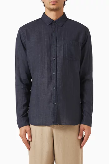 Double Faced Shirt in Cotton