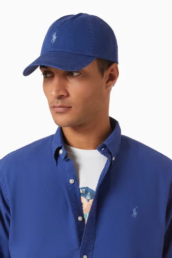 Embroidered Cap in Cotton