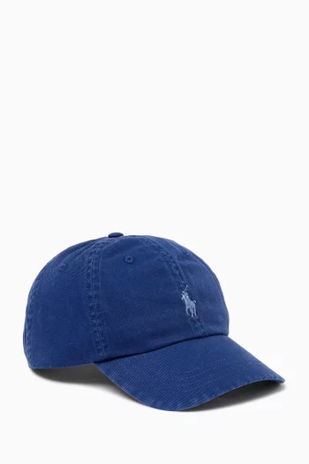 Embroidered Cap in Cotton
