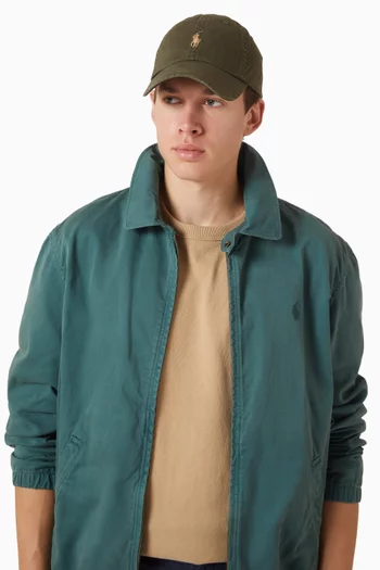Embroidered Cap in Cotton