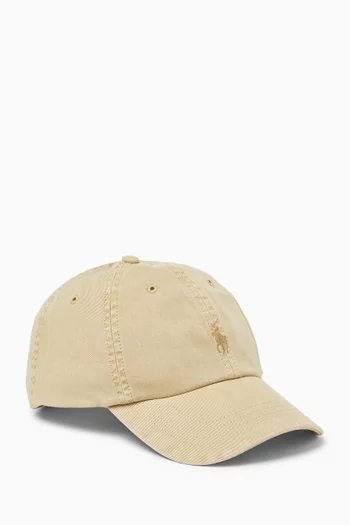 Embroidered Cap in Cotton