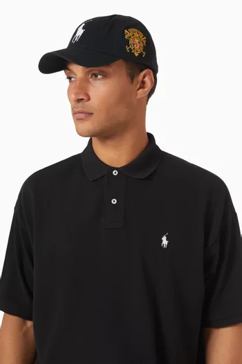 Embroidered Cap in Cotton