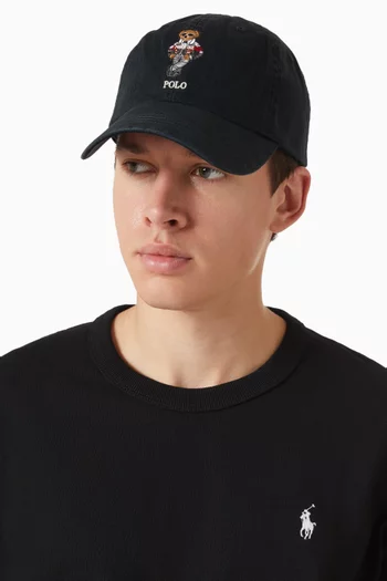 Embroidered Cap in Cotton