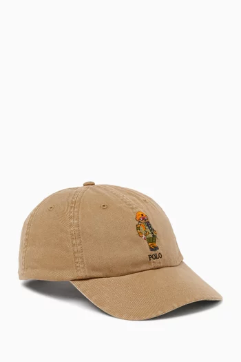 Embroidered Cap in Cotton