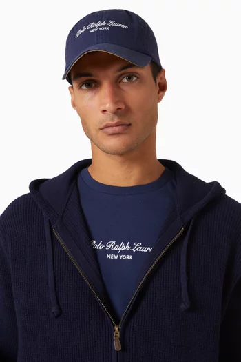 Embroidered Cap in Cotton