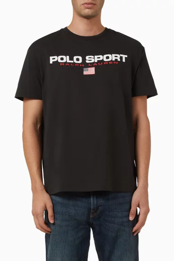 Logo-print T-shirt in Cotton
