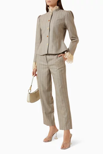 Straight-leg Pants