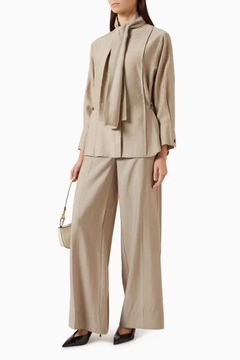 Straight-leg Pants
