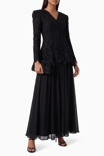Lace Jacket & Dress Set