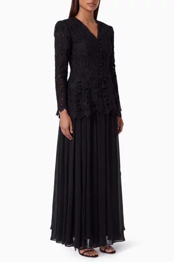 Lace Jacket & Dress Set