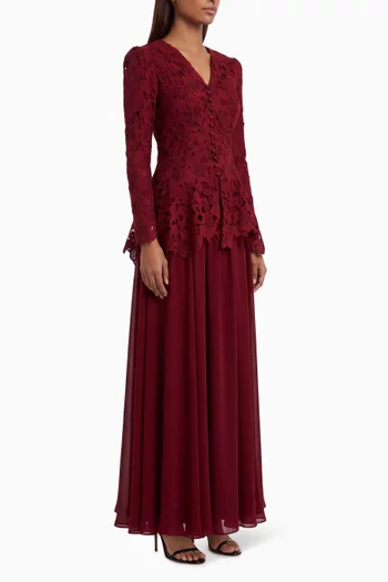 Lace Jacket & Dress Set