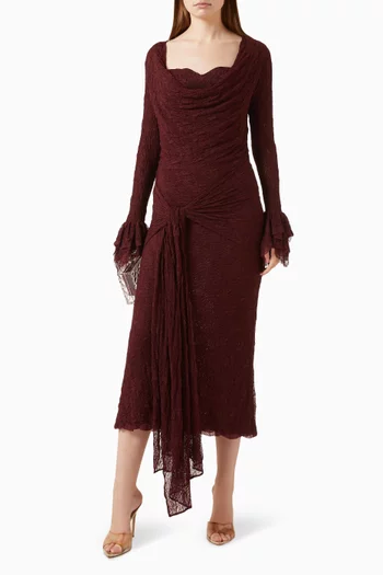 Dar Layer Midi Dress